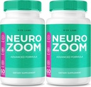 (2 Pack) Neuro Zoom συμπλήρωμα, Neuro Zoom Organic Memory supporting Formula, Neuro Zoom για τη μείωση των αρνητικών επιπτώσεων της εγκεφαλικής ομίχλης, Neuro Zoom χρησιμοποιείται για την ενίσχυση της μνήμης, NeuroZoom Κριτικές (120 κάψουλες)