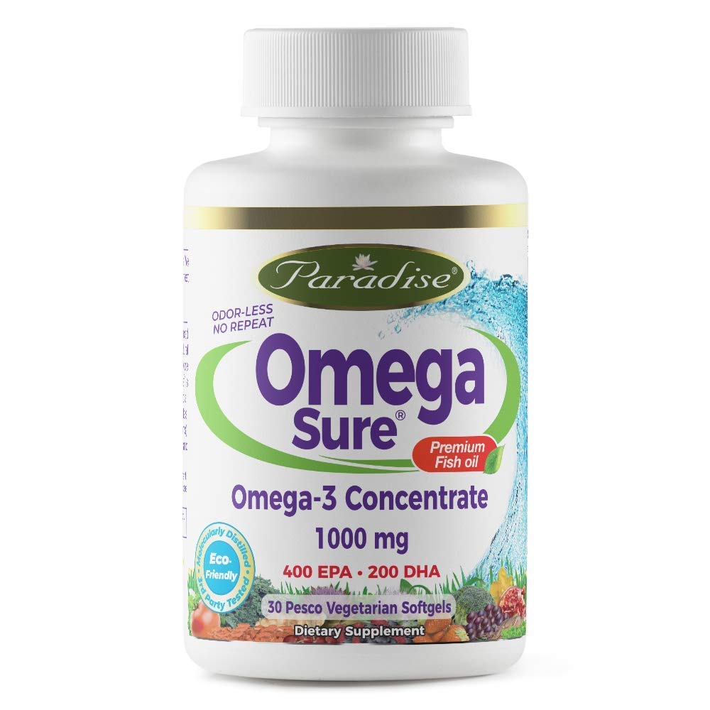 Παραδεισένια Βότανα Medvita Omega Fish Oil 30 Vgels