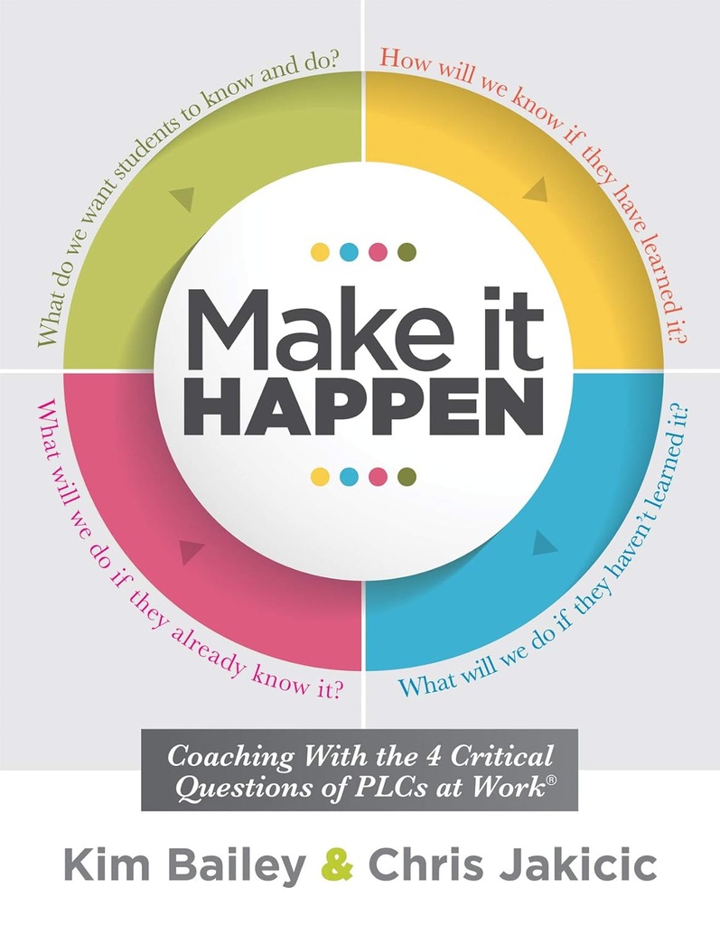 Κάντε το να συμβεί: Coaching With the Four Critical Questions of PLCs at Work® (Επαγγελματικές Στρατηγικές της Κοινότητας Μάθησης για Εκπαιδευτικούς Προπονητές)