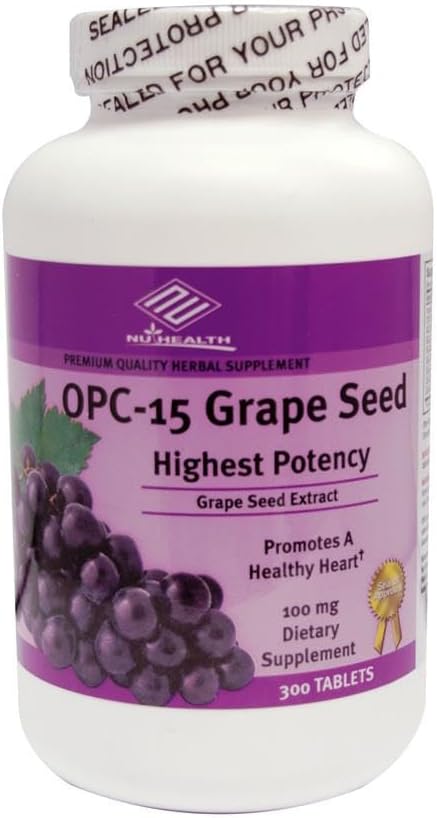 OPC-15 εκχύλισμα σπόρων σταφυλιών 100 mg, 300 Tabs, Αντιοξειδωτικό Καλό Προϊόν