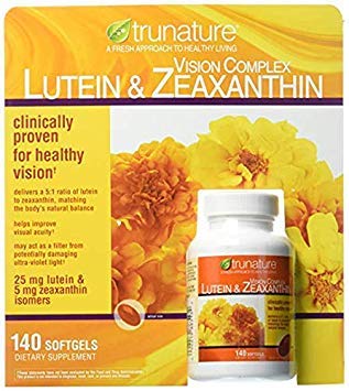 Trunature Lutein και Zeaxanthin Softgels, 140 Count (2 Αγέλες)