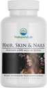 Nature's Lab Hair Skin and Nails - Biotin, BCAA, MSM, Vitamin Complex - 90 Ct (Εφοδιασμός 90 ημερών)