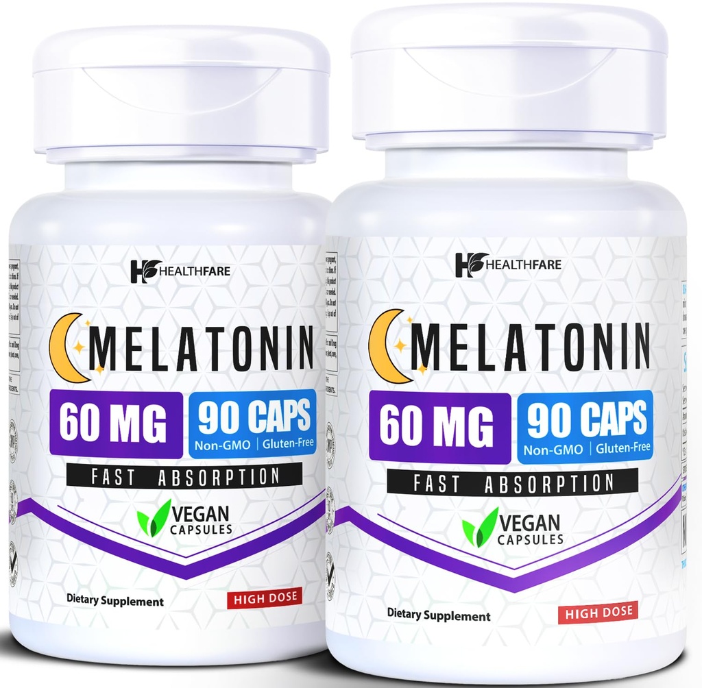 HealthFare Melatonin 60mg 