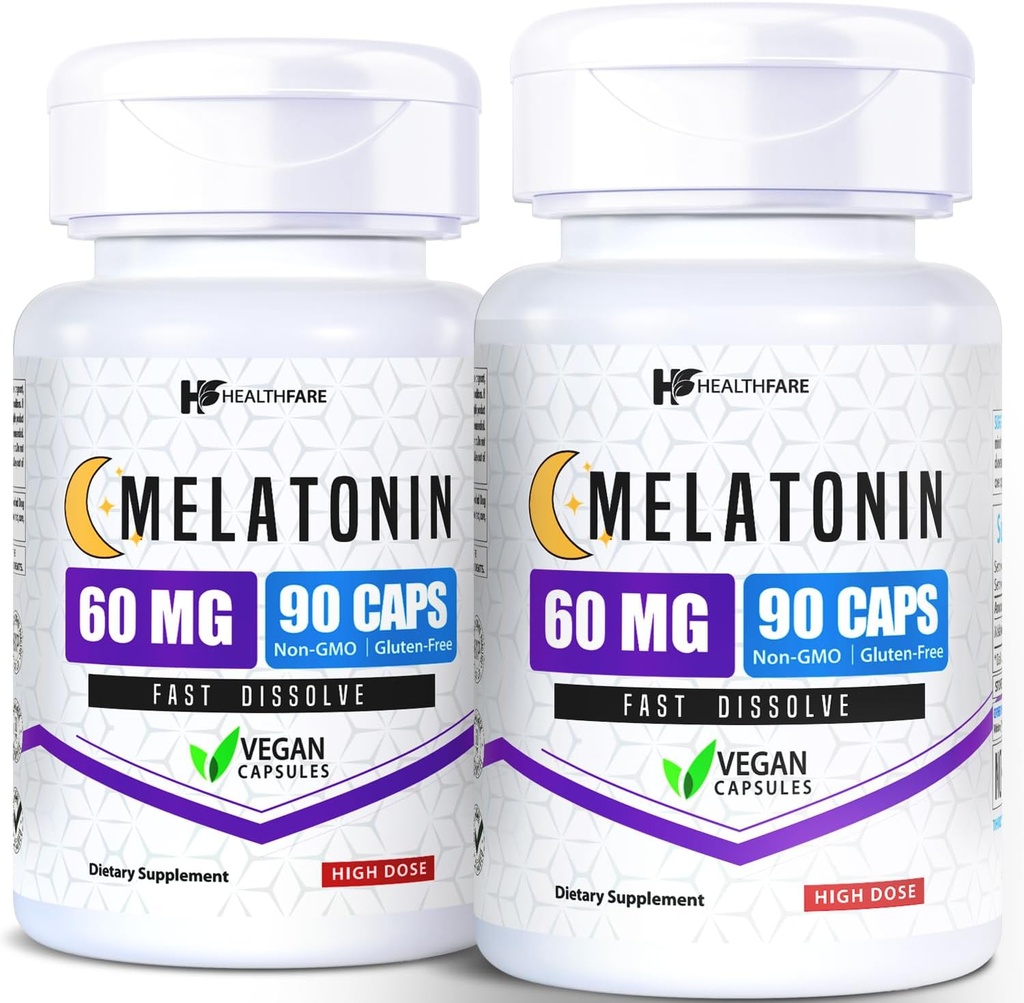HealthFare Melatonin 60mg 