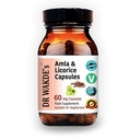 Κάψουλες Amla & Licorice του DR WAKDE (60 Veg Caps, για οξύ δυσπεψία, Ayurvedic συμπλήρωμα, Vegan, Herbal, όλα φυσικά, Made in UK)