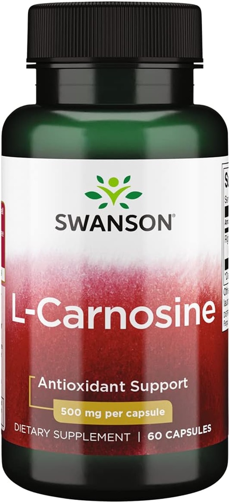 Swanson Ultra L-CARNOSINE 500MG 60 CAPS