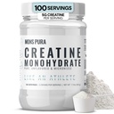 100% Pure Micronized Creatine Monohydrate Powder (500g) - Unflavored Monohydrate Creatine for Men & Women to Support Muscle Growth, Strength & Recovery - 5g Per Serving (100 Servings)