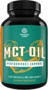 C8 MCT Oil Softgels - Μεσαία Τριγλυκερίδια Αλυσίδας MCT Coconut Oil Συμπλήρωμα με Caprylic/Capric Trigrepteries για Γλυπτική Σώματος, Ενισχυμένη Ενέργεια & Σταμίνα - Keto Συμπληρώματα για Απώλεια Βάρος - 120 Ct