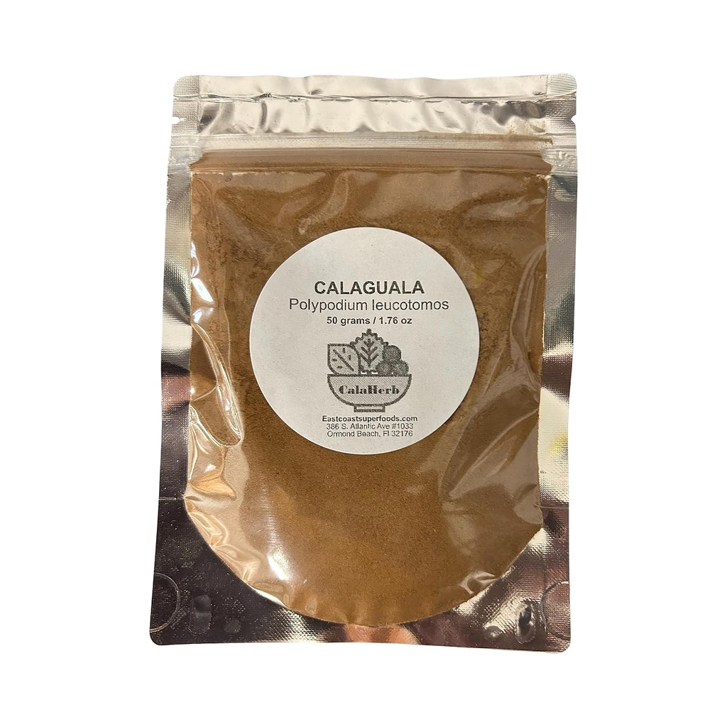 Calaguala Kalawalla Rhizome Powder Polypodium Leucotomos From Florida Superfoods (a - 50 gr 1.76 oz)