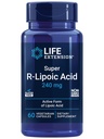 Επέκταση ζωής Super R-Lipoic Acid – Υγιής γήρανση, οξειδωτική άμυνα στρες – με 240 mg ενεργού R-Form R-Lipoic Acid – Χωρίς γλουτένη – Μη ΓΤΟ – Χορτοφαγικά – 60 κάψουλες