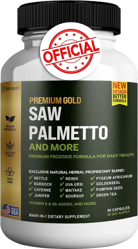 Saw Palmetto για τους άνδρες συμπλήρωμα Prostate 