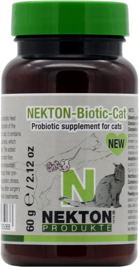 Nekton-Biotic-Cat Probiotic συμπλήρωμα για τις γάτες 60g / 2.1oz