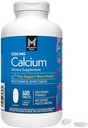 Τα μέλη Mark Calcium με δισκία βιταμίνης D3, 600 ct. - Υποστηρίζει την υγεία των οστών και των μυών - Υψηλής ισχύος ασβέστιο 1200 mg & βιταμίνη D3 40 mcg