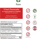 Τρόφιμα για την Gut Vital Formula 12 Strain Probiotics Powder 260 Billion CFU 