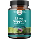 Liver Cleanse Detox & Repair - Γάλα Thittle συμπλήρωμα για Digestion & Ανοσοποιητική Υγεία - Ρίζα Ginger, Choline & Dandelion Root - βοτανική υποστήριξη ήπατος με Silymarin, Beetroot & Artichoke - 70 Count