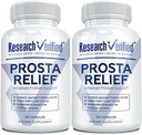 Έρευνα Επαληθευμένο® Prosta Relief - Saw Palmetto και Bioperine® - Prostate Health; Bladder & Urinary Health, Drive and Performance; Pure Natural, 90 Κάψουλες (Pack of 2)