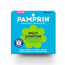 Pamprin Multi-Symptom Formula, with Acetaminophen, Menstrual Period Symptoms Relief including Cramps, Pain, Bloating, and Irritability 40 Caplets