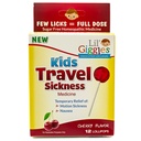 Lil' Giggles Kids Medicated Lollipops - Γλυκό απαλό ανάγλυφο για τα παιδιά και τη μη υπνηλία - για το αυτοκίνητο Ασθένεια, Ταξίδι Ναυτία & Κίνηση Ασθένεια Ανακούφιση - Ομοιοπαθητική Αναρρωτική Παιδική Αγάπη - Cherry Γεύση 12 CT