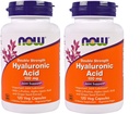 NOW Foods - Υαλουρονικό οξύ 100 mg - 120 Veg Καψάκιο (πακέτο του 2)