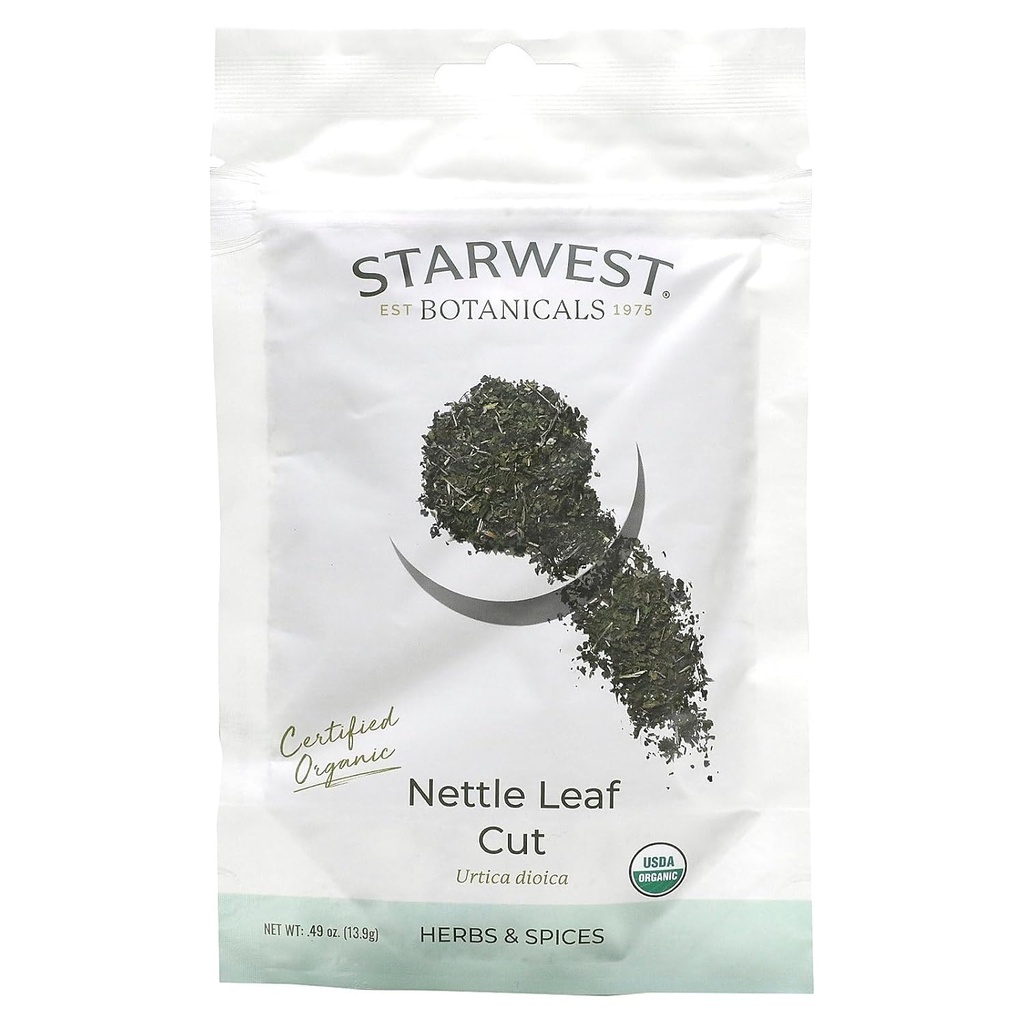 Starwest Botanicals Nettle Leaf Cut, 0.49 oz (13.9 g)