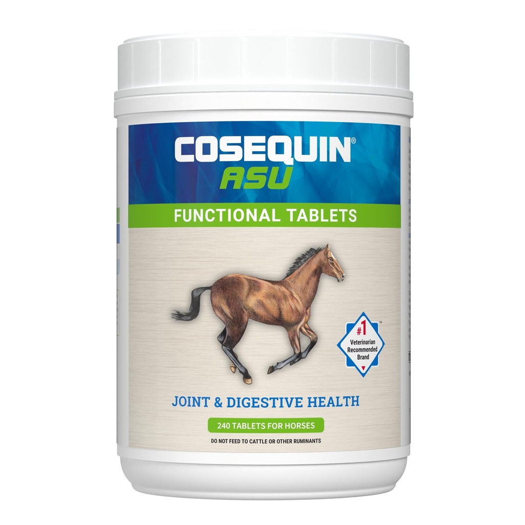 Nutramax Cosequin ASU Joint & Digestive Health Λειτουργικά δισκία για άλογα, 240 δισκία