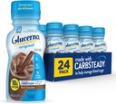 Glucerna Original Diabetes Care Shake, Πλούσια σοκολάτα, Diabetic Meal Αντικατάσταση για την υποστήριξη της διαχείρισης ζάχαρης αίματος, 10g πρωτεΐνη, 180 θερμίδες, Έτοιμος για ποτό, 8-fl-oz μπουκάλι, 24 Pack