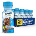 Glucerna Original Diabetes Care Shake, Πλούσια σοκολάτα, Diabetic Meal Αντικατάσταση για την υποστήριξη της διαχείρισης ζάχαρης αίματος, 10g πρωτεΐνη, 180 θερμίδες, Έτοιμος για ποτό, 8-fl-oz μπουκάλι, 24 Pack