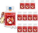 SPORTLEGS Fast Fitness Boost Προ προπόνηση για άνδρες και γυναίκες, συμπλήρωμα γαλακτικού οξέος, αθλητικά καύσιμα αντοχής, συμπληρώματα αντοχής για δρομείς - NSF Certified for Sport,120-Capsule μπουκάλι, πακέτο των 12