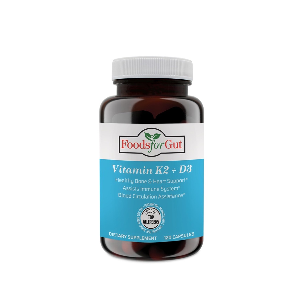 Βιταμίνη K2 (MK7) D3 & BioPerine® Black Pepper Extract 
