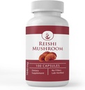Αμιγώς πρωτότυπα συστατικά Reishi Mushroom, (100 κάψουλες) Πάντα καθαρό, χωρίς πρόσθετα ή πληρωτικά, Εργαστήριο Επαληθευμένο