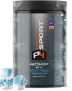 Proven4 Bcaa Post Processout Recovery Powder – NSF Certified for Sport Muscle Recovery Supplements with Electrolytes and Amino acids Powder Arctic Freeze Flavor 30 Services