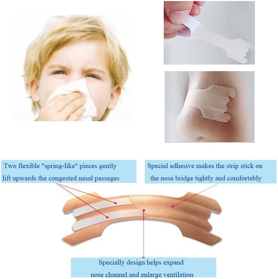 30 φυσικά παιδιά χωρίς φάρμακα καλύτερη Nasνική αναπνοή Ρινικές λωρίδες για Nasνική συμφόρηση, Αλλεργία, κρύο, γρίπη, κόλπων, Stuffy μύτη, Snoχαλητό, Deviated Septum, Sleep Aid, Athletic Performance - Ηλικίες 5 και πάνω