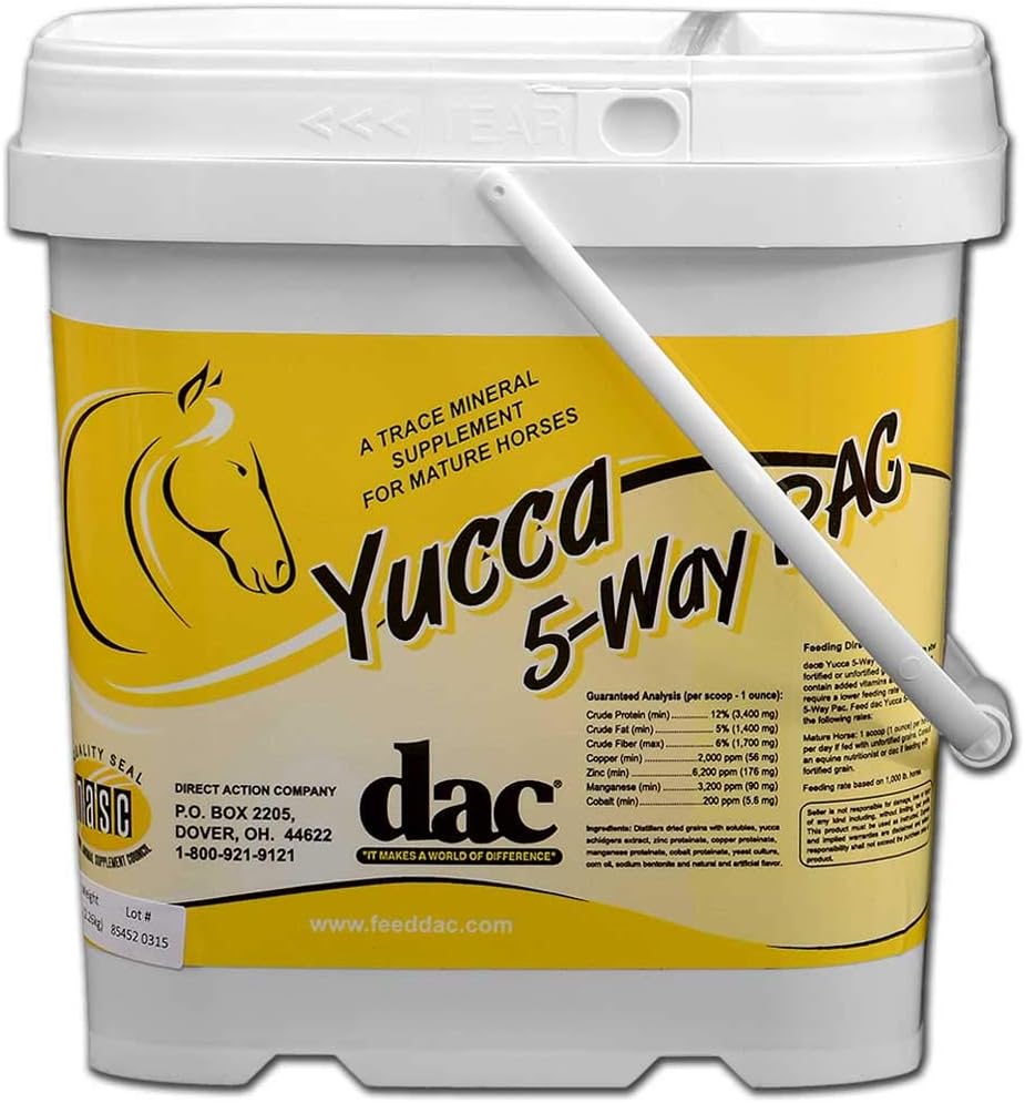 DAC Yucca 5 τρόπο Pac για τα άλογα - 5 lb