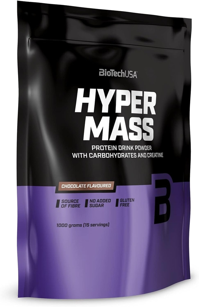 Biotechusa Hyper Mass 5000 Βάρος Κερδίζοντας μάζα 1000g - Σοκολάτα