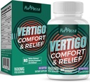 Συμπλήρωμα λιποσωμικής ίλιγγος 1600MG, Σύνθετη Φόρμουλα απορρόφησης, Φυσικό συμπλήρωμα ισορροπίας εσωτερικού αυτιού με εκχύλισμα Ginger & Ginkgo Biloba, 60 Softgels, 30-Day Supply