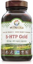 Nutrigold 5-htp 100mg, 120 Vegetarian Capsules - The Gold Standard Pure 5-Htp Extract Guaranteed Free of Harmful Peak-x, Gmos, & Allergens