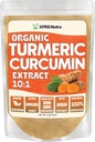 XPRS Nutra Organic Turmeric Curcumin Powder Extract 10:1 - Premium USDA Organic Curcumin Powder for Immunity - Vegan Friendly Pure Curcumin for Gut Health (2 Ounce)