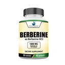 American Standard Supplements Berberine Capsules 1800mg Per Serving, 90 Veggie Capsules