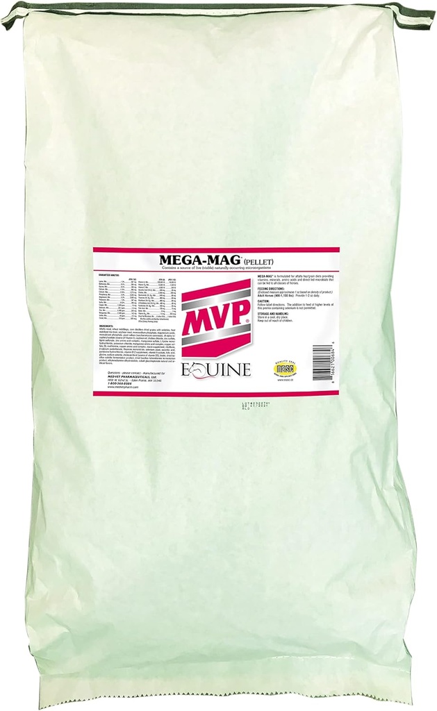 Mega-Mag (50 lb Bag) Ισορροπημένη πολλαπλή βιταμίνη/ελάχιστο συμπλήρωμα για Alfalfa Hay Diets