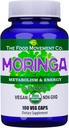 Η Τροφική Κίνηση CO. Moringa - Certified Organic Superfood, Wellness όλου του σώματος, Φυσική Ενέργεια Υποστήριξη, Υποστηρίζει υγιή Μεταβολισμός - 100 Vegan Κάψουλες