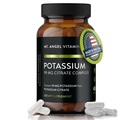 Mt. Angel Vitamins - Συμπλήρωμα καλίου, 99 MG Citrate Complex, 60 κάψουλες