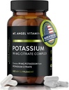 Mt. Angel Vitamins - Συμπλήρωμα καλίου, 99 MG Citrate Complex, 60 κάψουλες