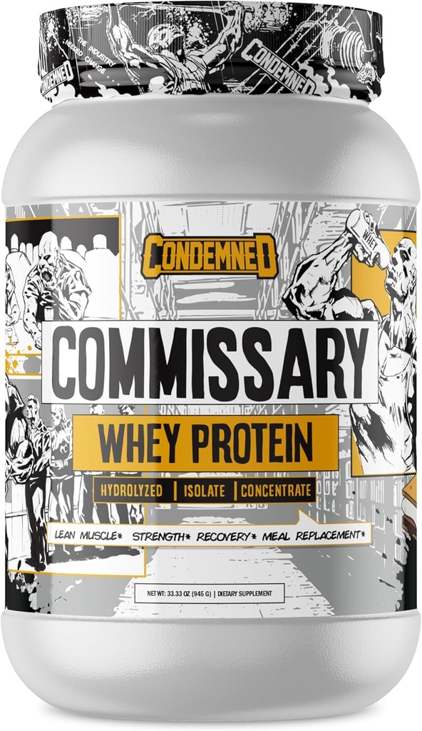 CONDEMNED Lazz Commissary Whey Protein 