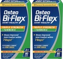 Osteo Bi-Flex Triple Strength Glucosamine with Turmeric, Joint Health Supplement, Επικαλυμμένα δισκία, Original Version, 80 Count (Pack of 2)