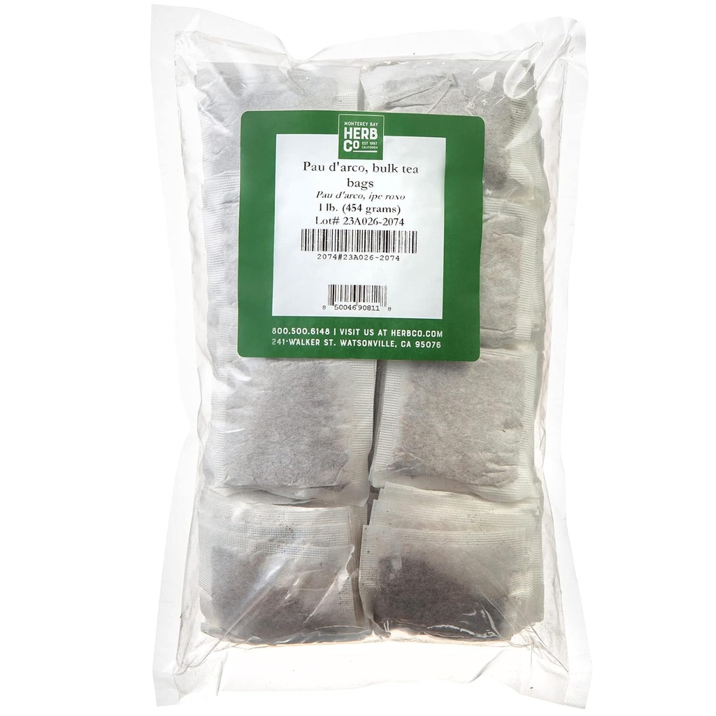 Monterey Bay Herb Co. Pau D’arco Herbal Tea 