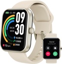 TOZO 2025 Νέο Αναβαθμισμένο Smart Watch for Men Women for iPhone&Android, 1.83" Fitness Tracker Bluetooth Call [Απάντηση/Make], IP68 Αδιάβροχο Sleep Monitor, 100+ Sport Modes Gold