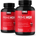 Force Factor Prime HGH Secretion Activator, 2-πακέτο, συμπλήρωμα HGH για άνδρες με AlphaSize για να βοηθήσει Trigger HGH παραγωγή, αύξηση δύναμη προπόνησης, & βελτίωση της απόδοσης, 150 κάψουλες