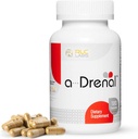 RLC, a-Drenal, Adrenal Support for Stress Relief and Energy - 120 Κάψουλες, Balance Cortisol with Ashwagandha, Rhodiola, Cordyceps and Ginseng L-Theanine, Adrenal Support Συμπληρώματα για γυναίκες & άνδρες
