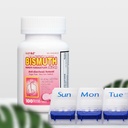 HealthA2Z® Mega Savings Bundle: Υποσαλικυλικό Bismuth 262mg, 100 Μασώμενα δισκία & 7- Ημέρα XL χάπια Organizer