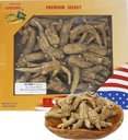 Επιλεγμένο χέρι American Wisconsin Farmed Ginseng Root Medium 